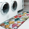thumbnail image 6 of Mushroom Kitchen Decor Rugs Mats, Non-Slip Cushioned Anti-Fatigue Floor Mat, Heavy-Duty Foam Comfort Standing Mat Washable for Home Decoration,Office,Bedroom,Living Room,Dining Room,18 x 48 inches, 6 of 6
