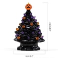 thumbnail image 2 of Árbol de Halloween de cerámica iluminado, decoración de mesa para Halloween, calabaza de Halloween, 2 of 8