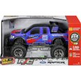 thumbnail image 4 of New Bright 1:10 Scale Ford Raptor Remote Control Blue Truck, 61078-2B, 4 of 6