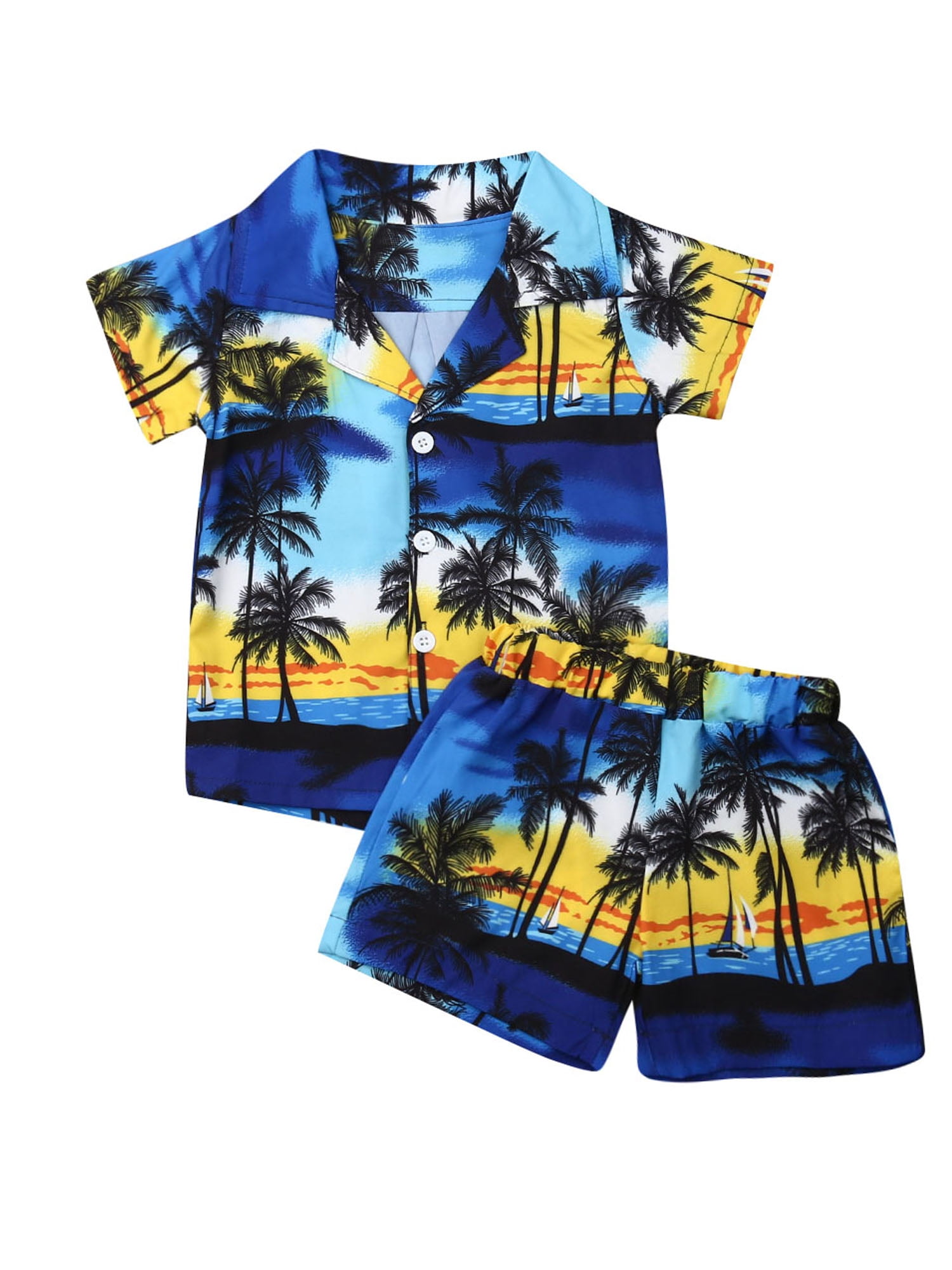 hawaiian outfit baby boy