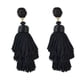 thumbnail image 4 of Arete de y Alecion Pendientes Colgantes Geométricos Elegante Accesorio de Negro, 4 of 7