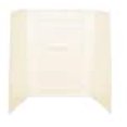 thumbnail image 3 of Lippert Components Shower Surround 209461 Better Bath; 1 Piece Design; Parchment; Picture Frame Style; ABS Plastic; For Use With 36 Inch Bathtub; With Single Wall Shelf, 3 of 3