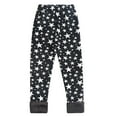 thumbnail image 3 of Jamsmile Toddler Girls Pants Kids Girls Winter Leggings Stars Printed Lined Thick Warm Pants, 3 of 3