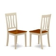 thumbnail image 5 of East West Furniture 7 Piece Dining Table Set Consist of an Oval Dining Room Table and 6 Wooden Seat Chairs, Buttermilk & Cherry, 5 of 5