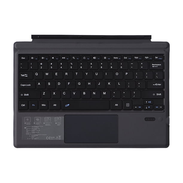 Teclado inalámbrico Bluetooth magnético con retroiluminación colorida para Microsoft Surface Pro8