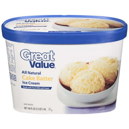 Cake Batter Ice Cream Walmart Cake Batter Ice Cream Walmart