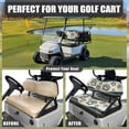 thumbnail image 4 of Uorisanigo Golf Seat Cushion Easy to Install Golf Cart Seat Cushion Pad Aztec Geometric Dog Paw Anti-Scratch Golf Cart Cushions Front Seat Golf Cart Accessories for Most 2 Passenger Club Car, 4 of 7