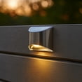 thumbnail image 3 of Classy Caps Solar LED Outdoor Deck & Wall Light - Stainless Steel, 3 of 9