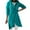 Mint Green, variant on Long Hoodies for Women Zip Up Full Sleeve Fleece Cardigan Jacket with Pockets Coffee 3XL