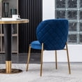 thumbnail image 6 of Newboti Furniture Amoa Contemporary Velvet Upholstery Dining Chair, Blue BN.0105, 6 of 15
