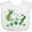 AA-White, variant on Inktastic St Patricks Day Irish Unicorn Girls Baby Bib