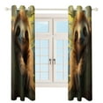 thumbnail image 3 of Sloth Window Curtain Panels Grommet Blackout Curtains Blackout Curtains for Living Room, 3 of 7