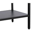 thumbnail image 7 of 52-inch Wide Metal and Glass Sideboard - Black, 7 of 7