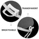 thumbnail image 2 of 10 Uds. Máscara de boca transparente, caras antivaho, escudo bucal, protector de saliva reutilizable, cubierta de caras, máscara de catering lavable, reutilizable para restaurante, cocina, barbacoa, 2 of 6