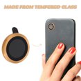 thumbnail image 3 of REOFLYUP 3Pcs Golden Tempered Glass Phone Camera Lens Protector Scratch Resistant Lens Guard, 3 of 8