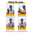 thumbnail image 5 of 2X Golf Finger Tape Anti Slip Golf Grip Friction Stickers Improved Grip Training Non-Slip Grip Strength Aid, 5 of 5