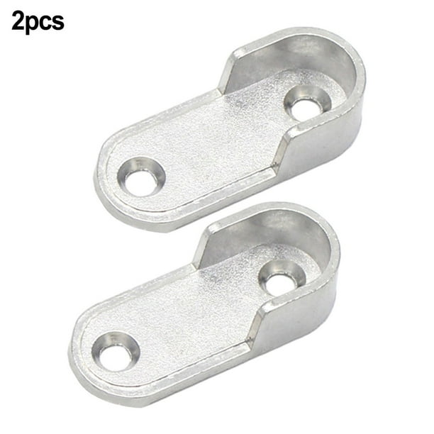 2/10Pcs Removable Tube Rod Hooks Bathroom Towel Clothes Hanging Camping  Hanging