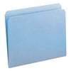 Smead, SMD12010, File Folders with Reinforced Tab, 100 / Box, Blue