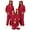 Red(Mom), variant on Matching Christmas Pajamas Home Wear Hoodid Pajamas Long Sleeve Zip Up Union Suits Fleece Festival Party Sleepwear Gray(Mom) 2XL