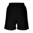 thumbnail image 5 of FASHOFT Womens Athletic Running Shorts Lightweight Workout Gym Shorts with Pockets Black XXL, 5 of 7