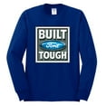 thumbnail image 2 of Wild Bobby, Ford Built Tough, Cars and Trucks, Men Long Sleeve Shirt, Royal, XX-Large, 2 of 4
