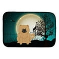 thumbnail image 3 of Halloween Scary Chow Chow Black Dish Drying Mat, 3 of 3