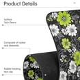thumbnail image 4 of Yayeee Faucet Mat for Kitchen Sink 14.7" Diatomite Long Splash Guard Pad, White Flower Pattern, 4 of 7