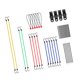 thumbnail image 5 of 60 cuerdas elásticas con ganchos, bridas de nailon para organización de cables, clips para lonas, para carga, muebles, jardín, artículos de viaje., 5 of 9