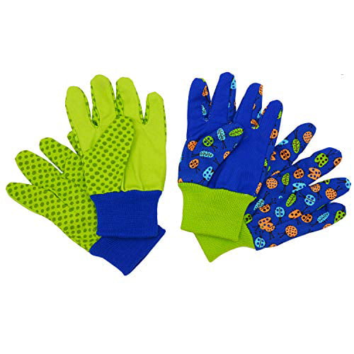 Details about   3Pairs Kids Gardening Gloves for Age 2-13 Childrens Girls Boys Garden Gloves 