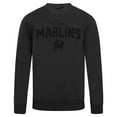 thumbnail image 2 of Men's Levelwear Black Miami Marlins Zane Team Arch Pullover Sweatshirt, 2 of 3