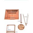thumbnail image 2 of A2s Shine Copper Hawan Kund Set, Agnihotra Kit for Havan and Rituals, 2 of 4