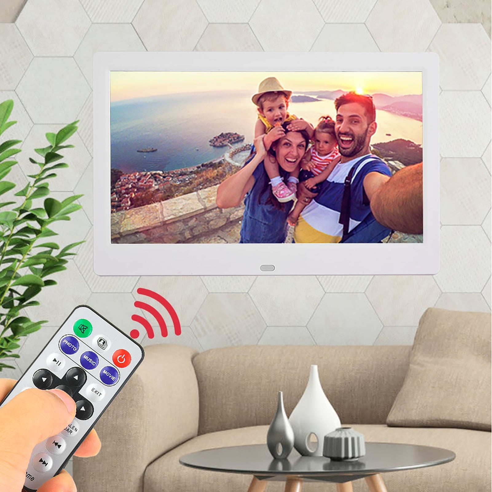 Digital Photo Frame Hd Screen Photo Frame 10inch 169 1024x600 HD Wide