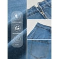 thumbnail image 6 of EMMIOL Women's High Waisted Wide Leg Denim Shorts Stretchy 2026 Summer Casual Jean Shorts with Pockets Trendy Loose Fit Y2K Streetwear, 6 of 9