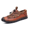 thumbnail image 1 of Zapatos casuales de gran tamaño para hombre, suela de costura gruesa, estación independiente de pie de malla de verano, 1 of 6