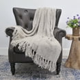 thumbnail image 1 of Home Soft Things Fluffy Throw - String - 50" x 60", 1 of 6