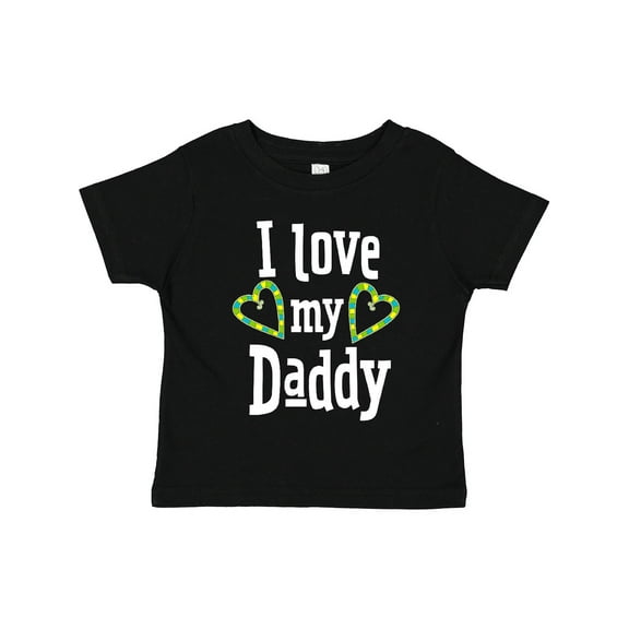 Inktastic I Love My Daddy- Hearts Boys or Girls Toddler T-Shirt