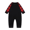 thumbnail image 6 of Matching Family Outfits Family Christmas Pjs Matching Sets 2024 Buffalo Plaid Print Jammies Nightmare BeFore Xmas Pajamas Matching Outfits Pijamas de Navidad, 6 of 7