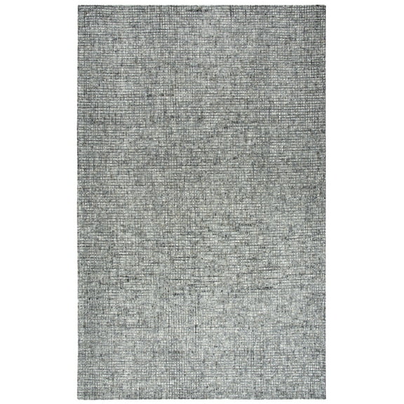 Gatney Rugs Union Area Rug TAL106 Dark Gray Lines Mosaic 2' 6" x 8' Rectangle