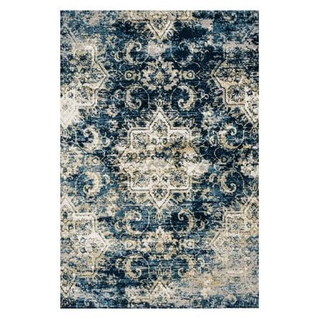 Loloi Torrance TC-04 Indoor Area Rug The navy and ivory design of the Loloi Torrance TC-04 Indoor Area Rug offers a traditional touch to your living space. The vintage worn look of this area rug is machine made of soft microfiber polyester. Available in choice of sizes. Loloi Rugs With a forward-thinking design philosophy  innovative textures  and fresh colors  Loloi Rugs sets the standards for the newest industry trends. Founded in 2004 by Amir Loloi  Loloi Rugs has established itself as an industry pioneer and is committed to designing and hand-crafting the world s most original rugs. Since the company s founding  Loloi has brought its vision to an array of home accents  including pillows and throws. Loloi is proud to have earned the trust and respect of dealers and industry leaders worldwide  winning more awards in the last decade than any other rug company.