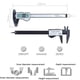 thumbnail image 5 of Caliper Electronic Caliper 0-150 mm Pantalla Digital Vernier IP54 Calibración de Plástico Impermeable para Mediciónica Antigua, 5 of 6