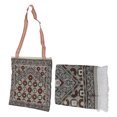 thumbnail image 1 of Cotton Quick Dry Beach Bag and Towel Set, Soft and Absorbent Material Stylish and Functional Turkish Beach Towel Bag Combo Set for Gym SwimImperial Flowers, 1 of 7
