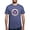 Heather Blue, variant on - Pi Sigma Epsilon National Alumni Association T Shirt - Mens Tri-blend T-Shirt