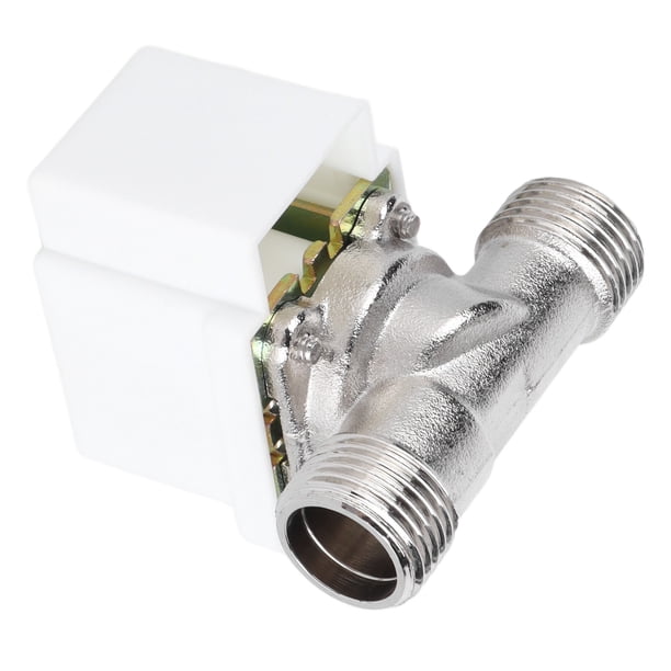 Válvula Solenoide Eléctrica Electrónica Unidireccional Normalmente Cerrada Válvula De Agua Eléctrica De Rosca Externa De 1/2 Pulgadas CC 24V
