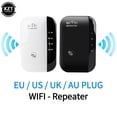 thumbnail image 2 of Amplificador de señal repetidor WiFi de 300 Mbps Extensor WiFi inalámbrico Compatible con modos de cliente repetidor y punto de acceso Repetidor WiFi, 2 of 4