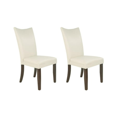 UPC 024052082968 product image for Signature Design by Ashley Charrell Dining Side Chair Set of 2 Ivory | upcitemdb.com