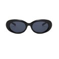 thumbnail image 4 of Gafas de sol ovaladas para hombre y mujer, lentes de Color caramelo, diseño de marca Retro, a la moda, novedad, 4 of 5