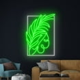 thumbnail image 4 of Handmadetneonsign Monstera Tropical Leaf Wall Decor, Monstera Leaf Wall Art, Green Leaf Wall Decor, 4 of 5