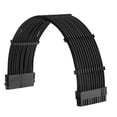 thumbnail image 2 of FormulaMod Power Supply Extension Cable Kit, 18AWG 1x ATX 24P+ 2x EPS 8-P(4+4)+ 3x PCI-E8-P(6+2) With 4 Combs for PSU to Motherboard/GPU (Black), 2 of 6