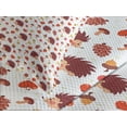 thumbnail image 4 of Ambesonne Mushroom Quilted Bedspread Set 3 Pcs, Autumn Hedgehog Acorns, King Size, Multicolor, 4 of 5