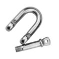 thumbnail image 5 of Uds D grillete M10 de acero inoxidable anillo D grillete de bloqueo para transportar cadena de acero enlace Cable cuerda dedales aparejo, 5 of 5